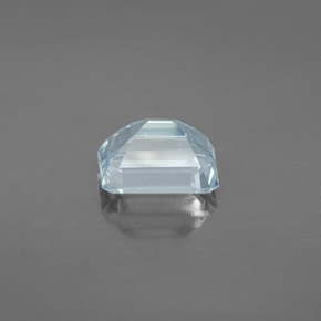 Água-marinha azul natural 2,25ct, corte esmeralda, VVS-VS