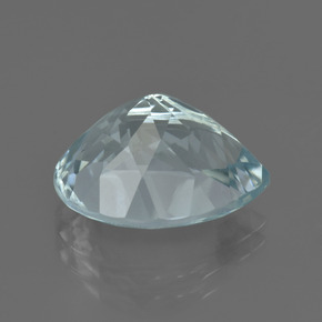 água-marinha Céu azul Natural 7.46ct, Formato de pêra, VVS