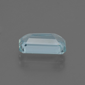 água-marinha Céu azul Natural 1.66ct, Corte Esmeralda, VS