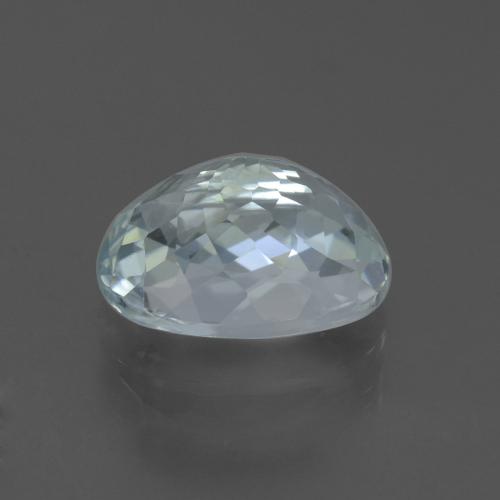 Água-marinha azul natural 3,10ct, corte oval, VVS