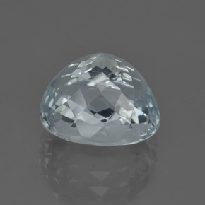 Água-marinha azul natural 5,27ct, corte oval, VVS