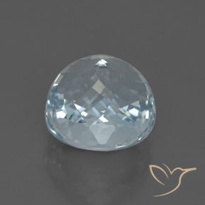 Água-marinha Azul Aqua claro Natural 5.18ct, oval, VVS