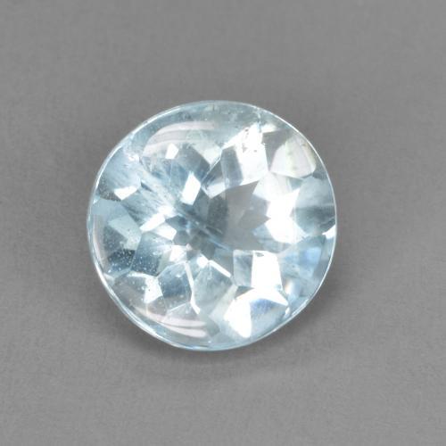 água-marinha Bebê azul Natural 1.46ct, Corte Redondo, VS-SI