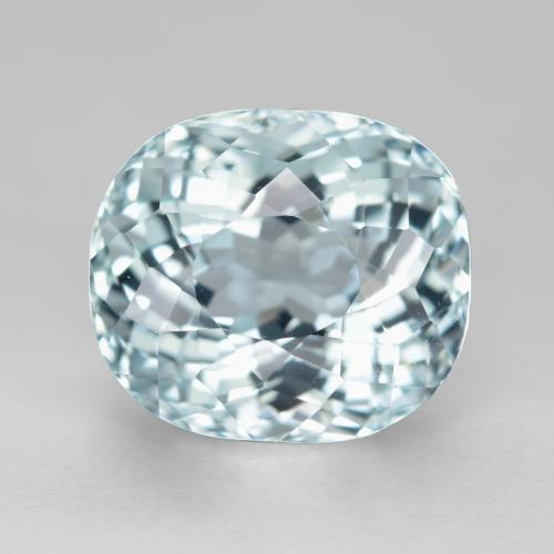 Água-marinha azul natural 6,63ct, corte oval, VVS