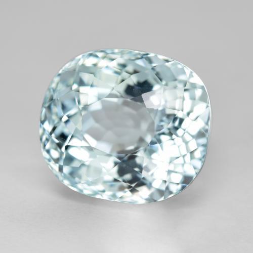 Água-marinha azul natural 6,63ct, corte oval, VVS