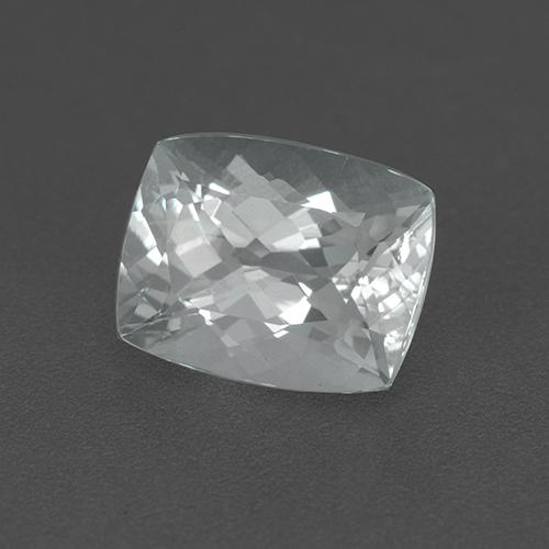 água-marinha Branco azulado Natural 2.38ct, Almofada cortada, VVS-VS