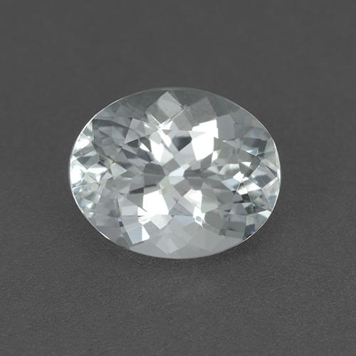 Água-marinha azul natural 2,83ct, corte oval, VVS