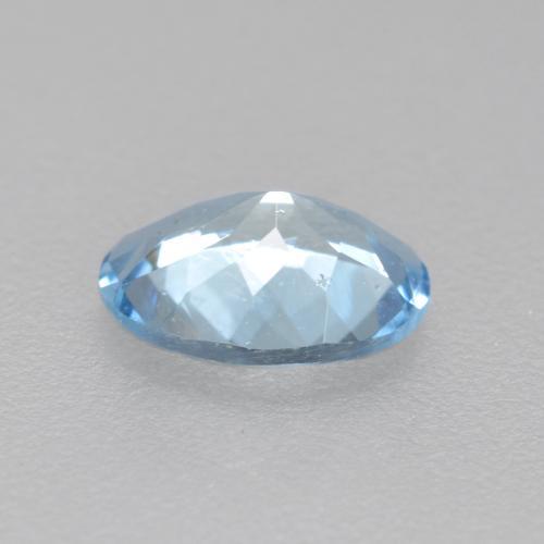 água-marinha Céu azul Natural 0.35ct, Corte Oval, VS-SI
