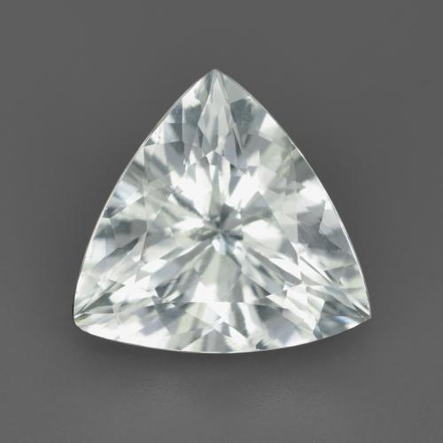 Água-marinha branco natural 3,00ct, trillion, VVS-VS