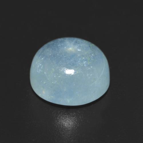 água-marinha Azul claro Natural 2.29ct, Corte Redondo, Transparente