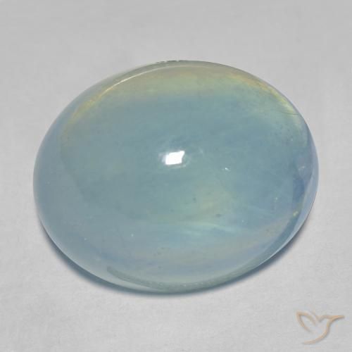 Água-marinha Bebê azul Natural 23.48ct, oval, Transparente