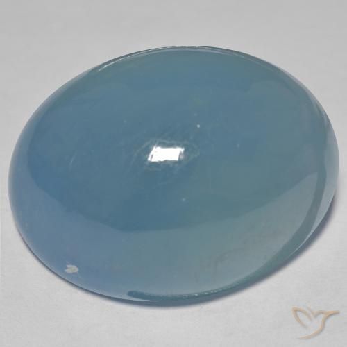 63.50ct Natural Teal Claro Água-marinha, oval, Translúcido