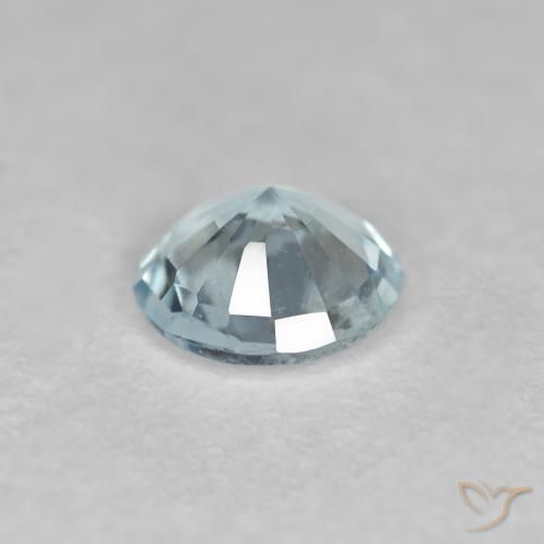 água-marinha Azul claro Natural 0.35ct, Corte Redondo, VS