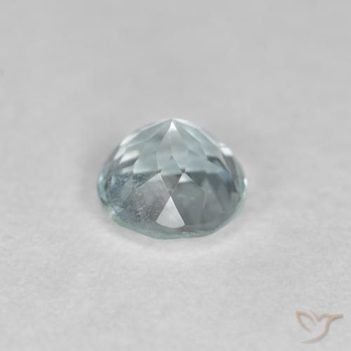 Água-marinha Azul Aqua claro Natural 0.42ct, Redondo, VVS-VS
