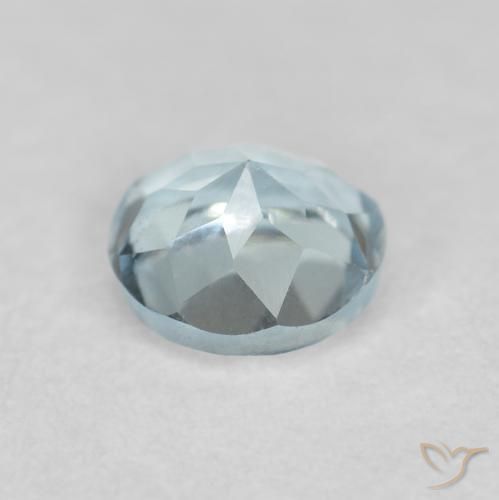 Água-marinha Bebê azul Natural 0.26ct, Redondo, VVS