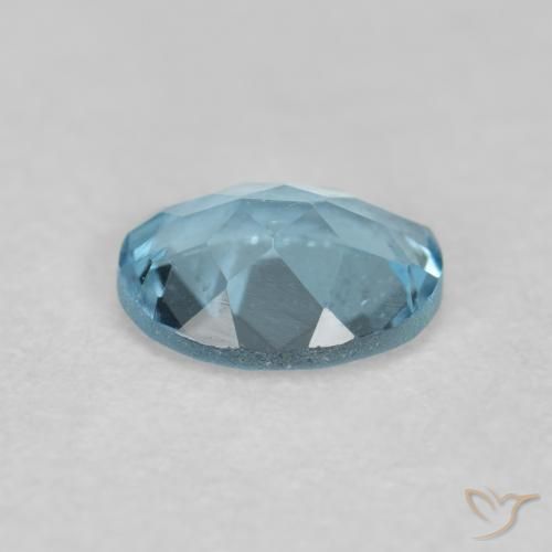 Água-marinha Azul Aqua Profundo Natural 0.29ct, oval, VVS-VS