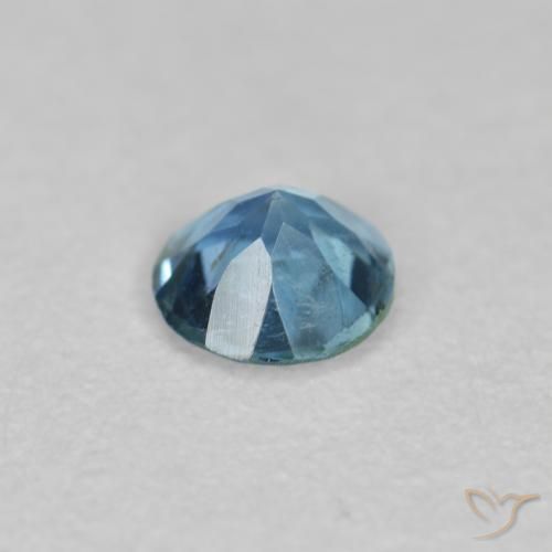 água-marinha Bebê azul Natural 0.20ct, Corte Redondo, VS-SI