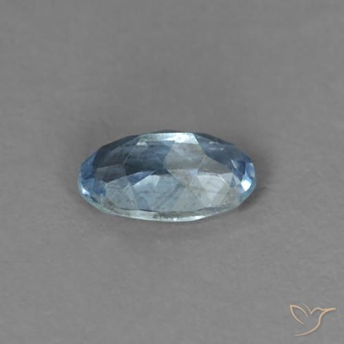 Água-marinha Céu azul Natural 0.24ct, oval, VS