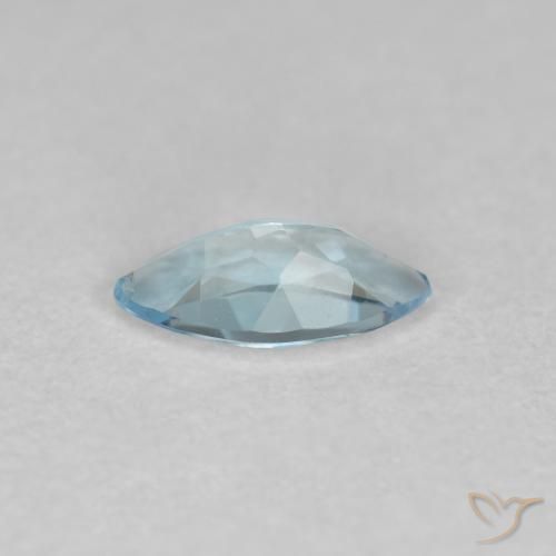 Água-marinha Céu azul Natural 0.24ct, Marquesa, VS