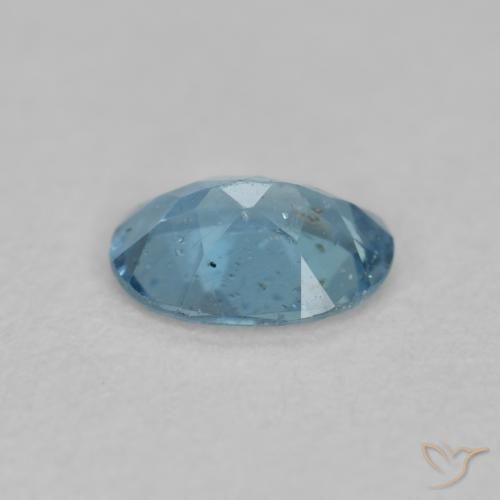 Água-marinha Azul Azure Profundo Natural 0.25ct, oval, VS-SI