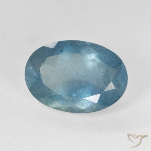 5.55ct turquesa água-marinha, oval, VS-SI