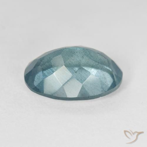 Água-marinha turquesa natural 5,55ct, corte oval, VS-SI