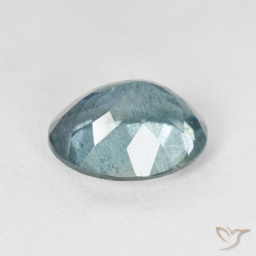 Água-marinha Light Bluish Turquoise Natural 2.51ct, oval, VS-SI