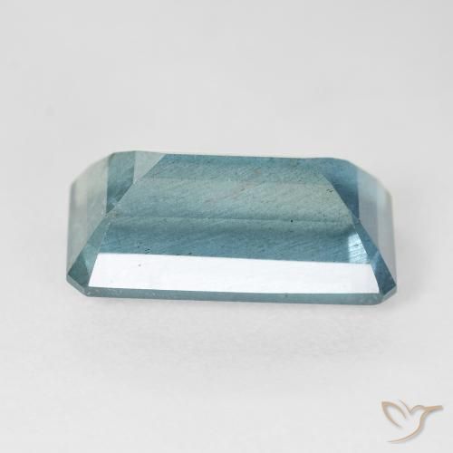 Água-marinha Azul médio Natural 10.40ct, Corte Octógono / Esmeralda, VS-SI