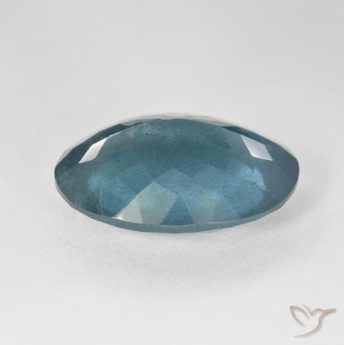 Água-marinha Azul-esverdeado Natural 12.80ct, oval, VS-SI