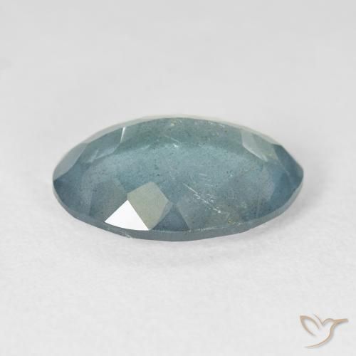 Água-marinha Light Bluish Turquoise Natural 6.36ct, oval, VS-SI