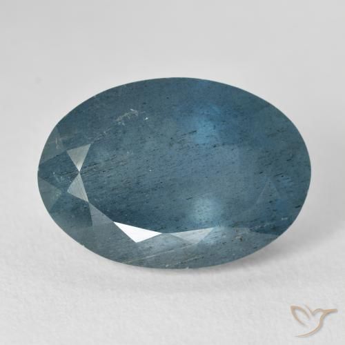 Água-marinha azul natural 14,32ct, corte oval, VS-SI