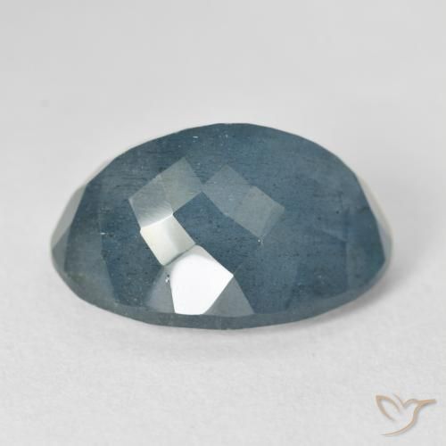 Água-marinha azul natural 14,32ct, corte oval, VS-SI