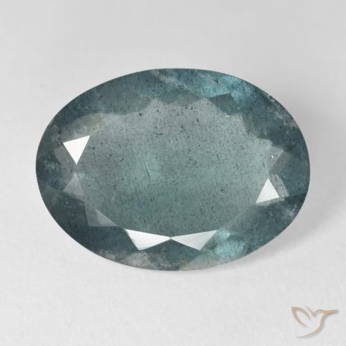 Água-marinha azul natural 12,27ct, corte oval, VS-SI