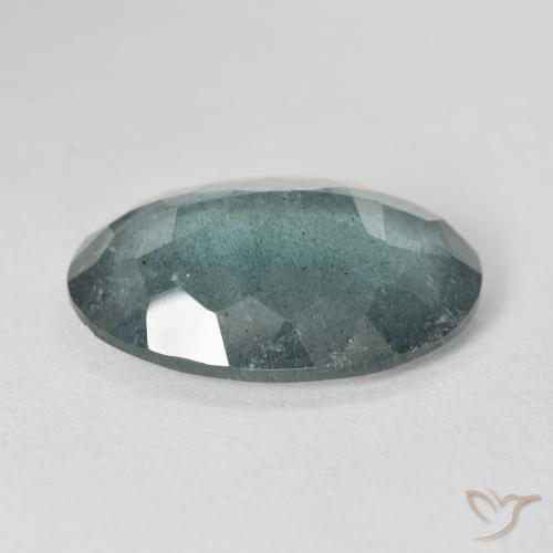 Água-marinha azul natural 12,27ct, corte oval, VS-SI