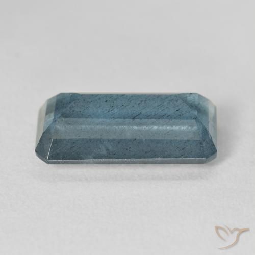 Água-marinha Aqua Blue Natural 6.79ct, Corte Octógono / Esmeralda, VS-SI