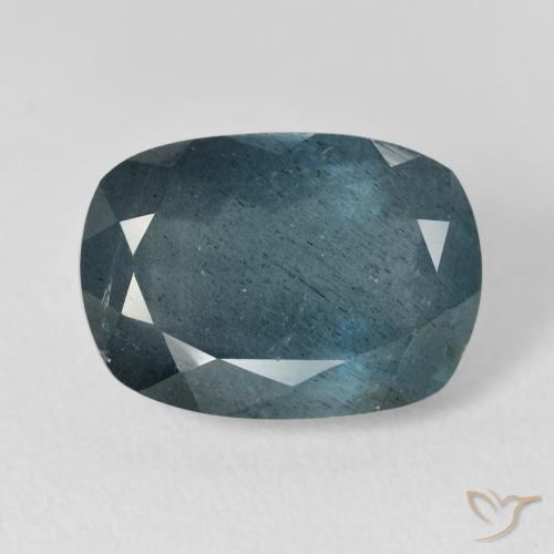 9.84ct azul água-marinha, almofada, VS-SI