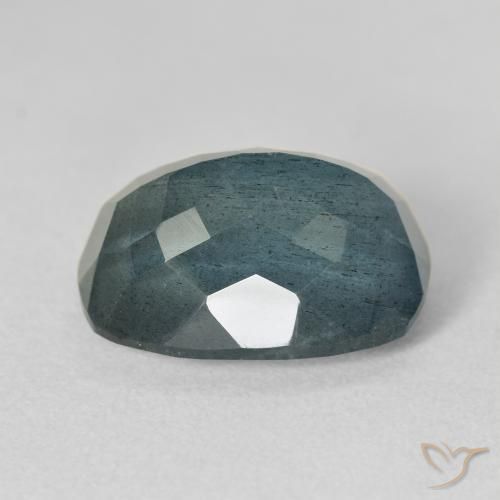 Água-marinha azul natural 9,84ct, almofada cortada, VS-SI