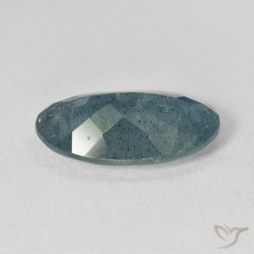 Água-marinha azul natural 5,60ct, corte oval, VS-SI