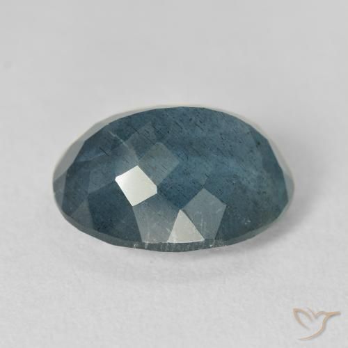 Água-marinha azul natural 8,01ct, corte oval, VS-SI