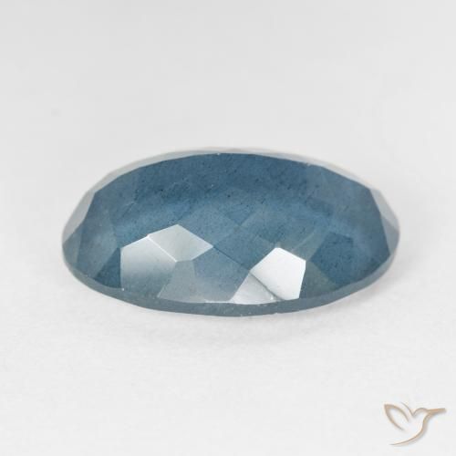 Água-marinha Azul marinho profundo Natural 13.16ct, oval, VS-SI