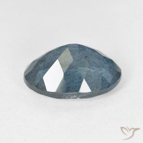 Água-marinha azul natural 5,08ct, corte oval, VS-SI