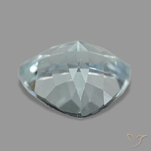 Água-marinha azul natural 2,74ct, trillion, VS