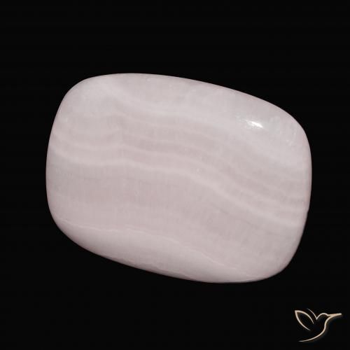 Aragonite Luz rosa Natural 31.89ct, Almofada, Opaco
