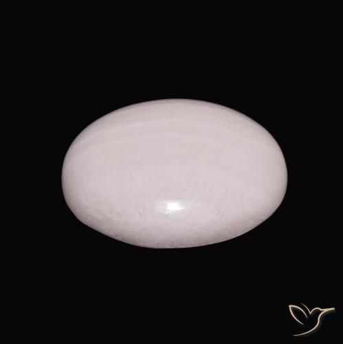 Aragonite rosa rosa Natural 9.82ct, oval, Opaco