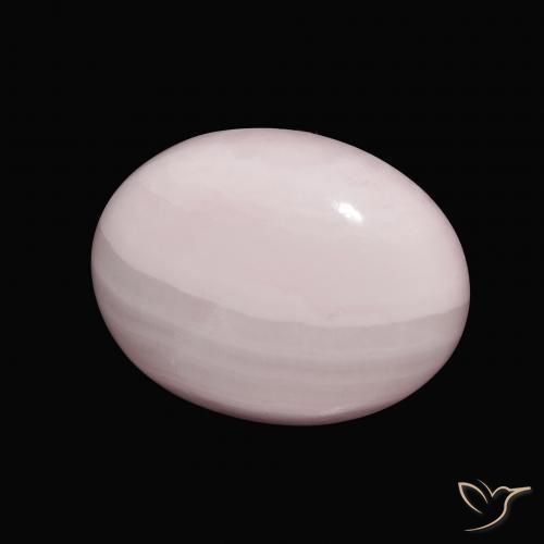 Aragonite Luz rosa Natural 11.39ct, oval, Opaco