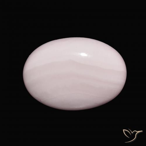 10.16ct Natural Luz rosa Aragonite, oval, Opaco