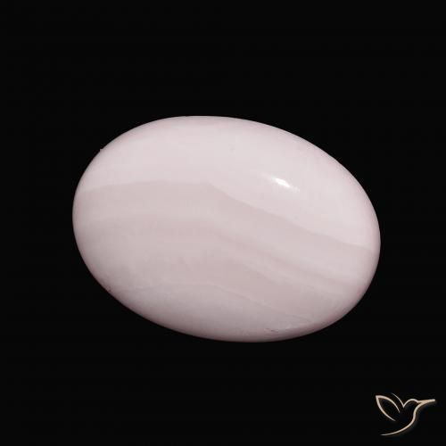 Aragonite Luz rosa Natural 10.16ct, oval, Opaco