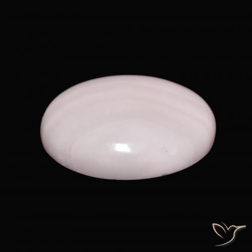 Aragonite Luz rosa Natural 10.16ct, oval, Opaco