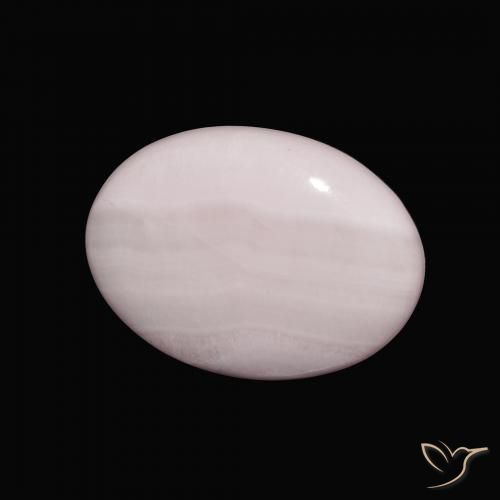 Aragonite rosa rosa Natural 9.93ct, oval, Opaco