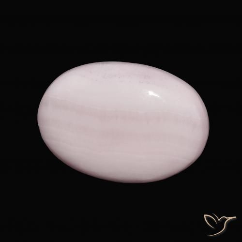 Aragonite Luz rosa Natural 11.97ct, oval, Opaco